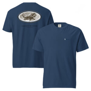 Blue Labrador Retriever graphic t-shirt