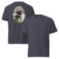 Gray t-shirt with dog print design