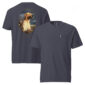 Gray T-shirt with Labrador Retriever design.
