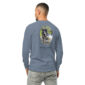 Man wearing Labrador Retriever long-sleeve shirt