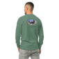 Person wearing green Labrador Retriever shirt