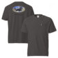 Black t-shirt with Labrador Retriever print.