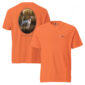 Orange T-shirt with English Pointer dog design