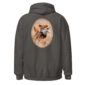 Hoodie with golden retriever hunting design