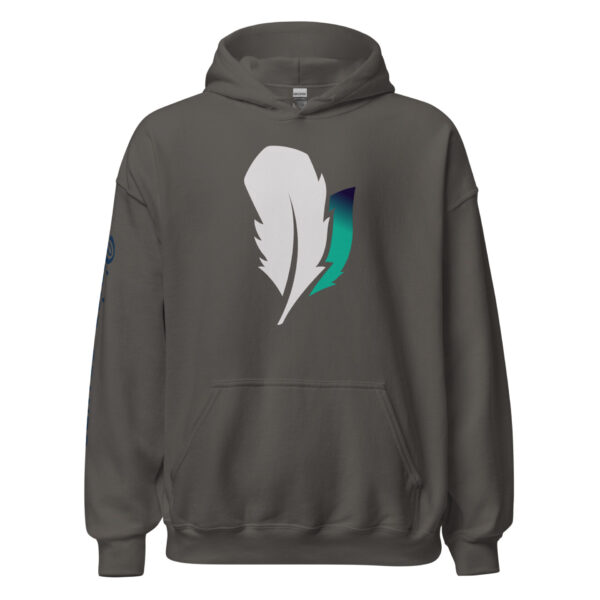 unisex-heavy-blend-hoodie-charcoal-front-6925f8f2782bb.jpg Gray hoodie with feather design on front