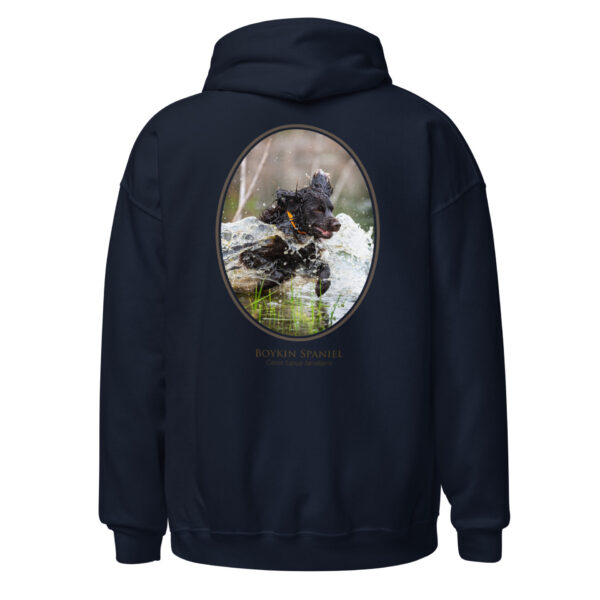 unisex-heavy-blend-hoodie-navy-back-6925c01dec769.jpg Boykin Spaniel splashing sweatshirt back design