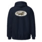 Hoodie with Labrador Retriever graphic design.