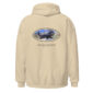 Beige hoodie with Labrador Retriever image.