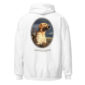 White hoodie with Labrador Retriever graphic.