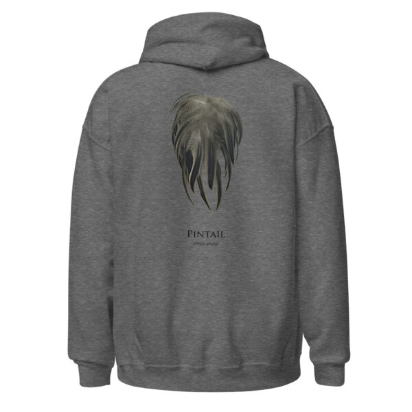 unisex-heavy-blend-hoodie-graphite-heather-back-693ac6427caef.jpg Gray hoodie with bird feather print on back