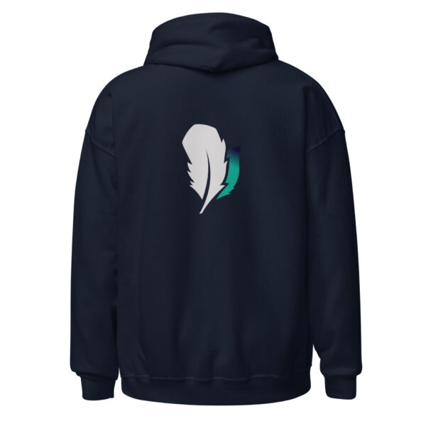 unisex-heavy-blend-hoodie-navy-back-693ac6e00507a.jpg Navy hoodie with feather logo on back