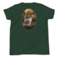 Green t-shirt with English Pointer design.