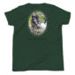Green shirt with Labrador Retriever graphic.