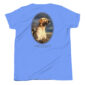Blue T-shirt with Labrador Retriever design
