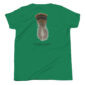 Green shirt with Osceola turkey feather design.