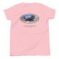 Pink shirt with Labrador Retriever graphic.