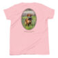 Pink shirt with Golden Retriever design