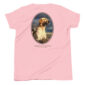 Pink shirt with Labrador Retriever illustration