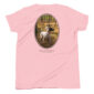 Pink shirt featuring an English Pointer illustration.