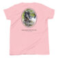 Pink t-shirt with Labrador Retriever design.