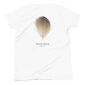 T-shirt with wood duck feather design